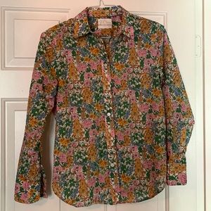J Crew Liberty blouse shirt